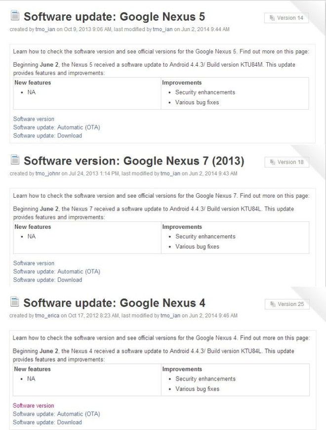 Android 4.4.3 Android 4.4.3