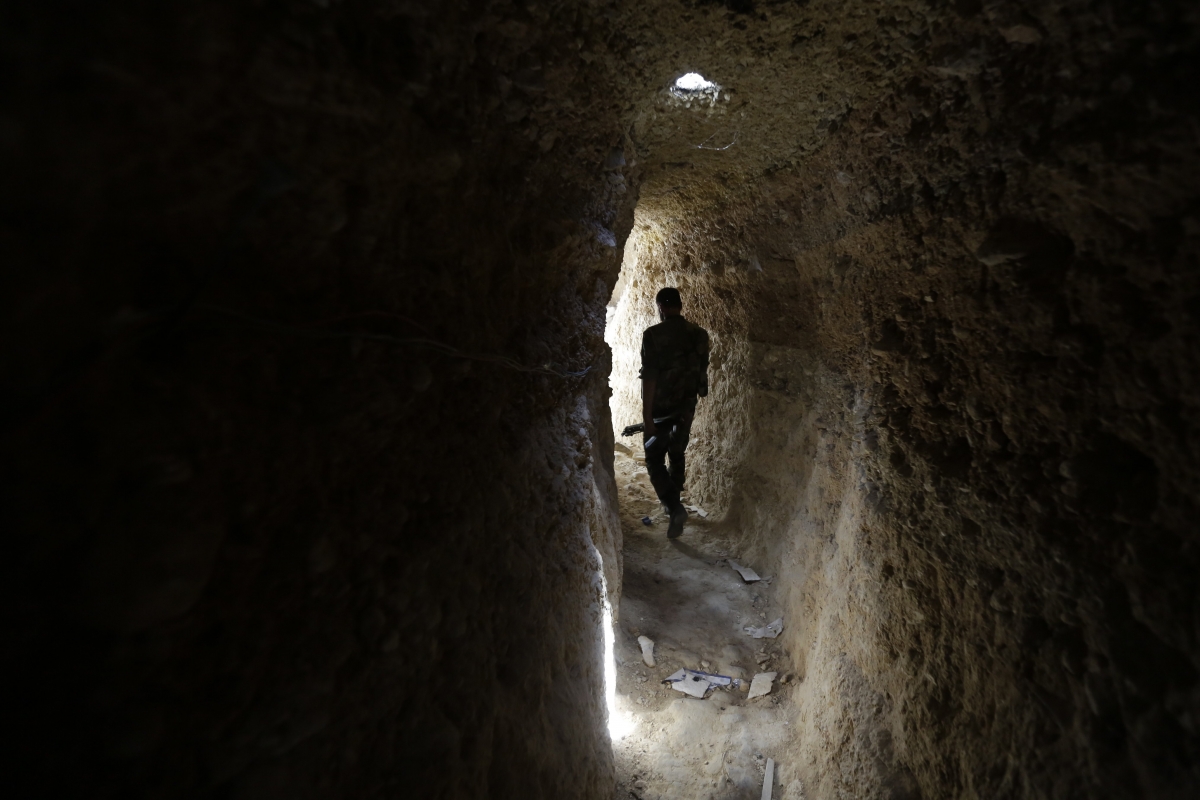 Syria Tunnel Bombs Rebels