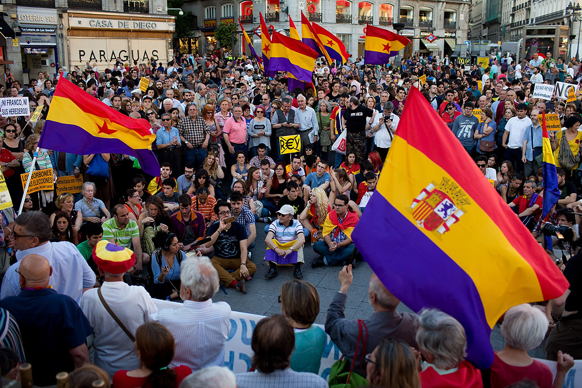 Thousands Stage AntiMonarchy Protests Across Spain IBTimes UK