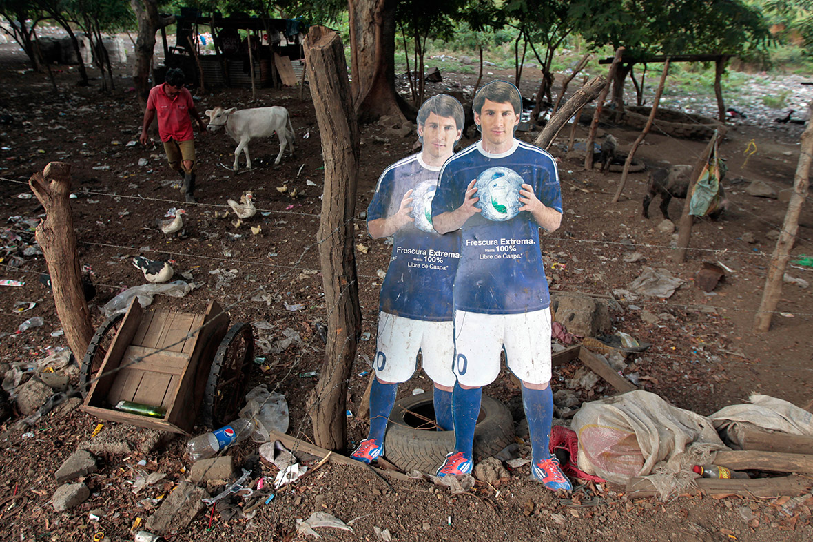world cup rubbish dump