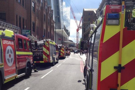 Seven fire engines attended The Shard amid reports of smoke emanating from the basement of the skyscraper
