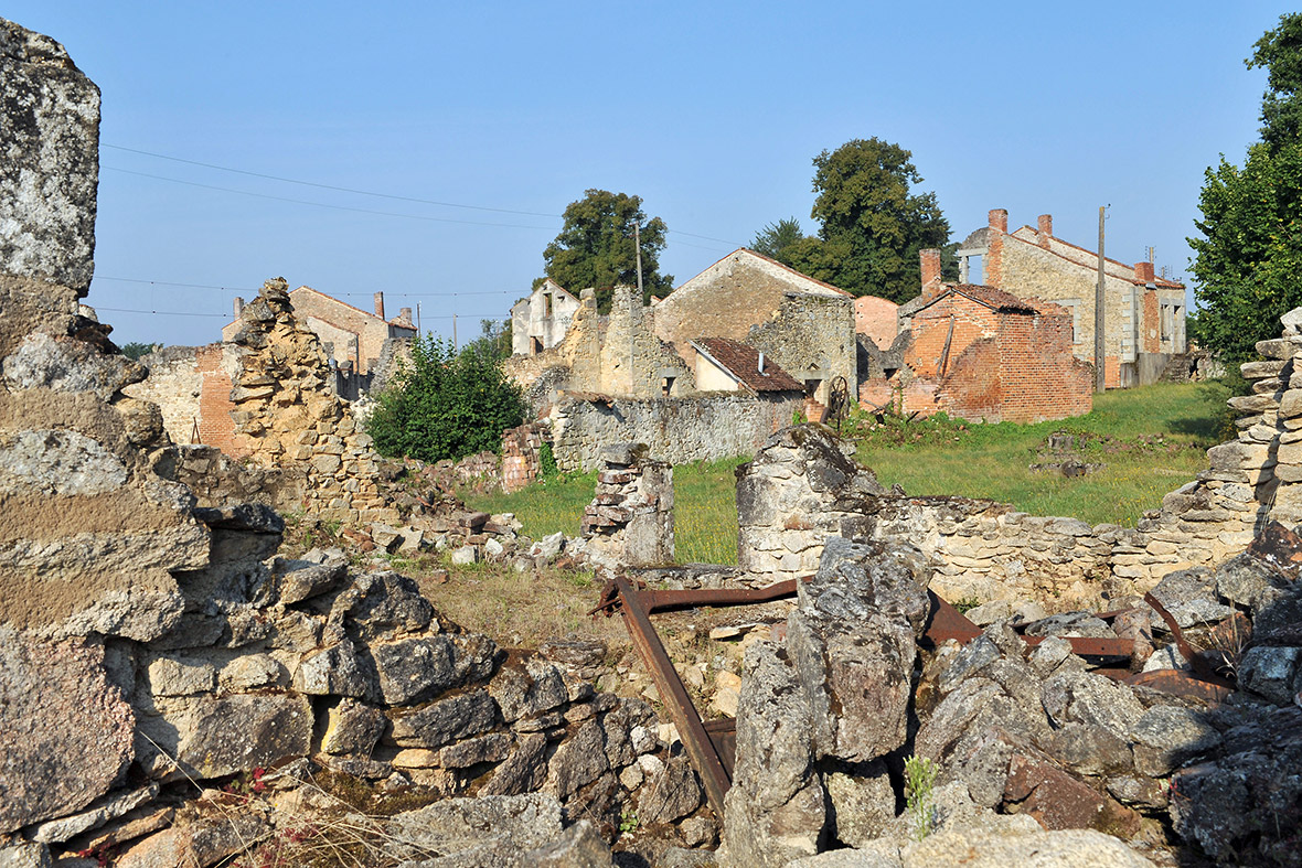 Oradour-sur-Glane ruins