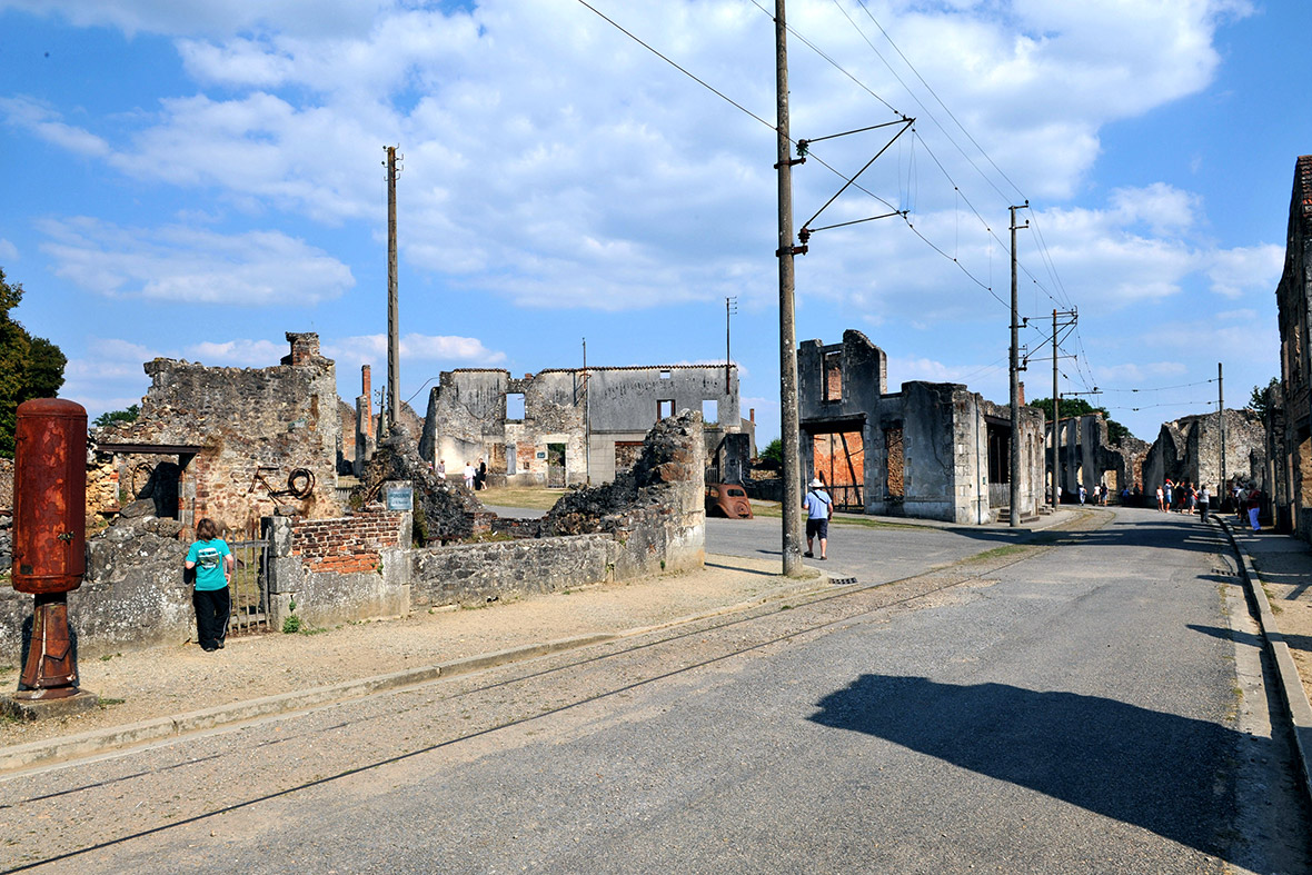 Oradour-sur-Glane street