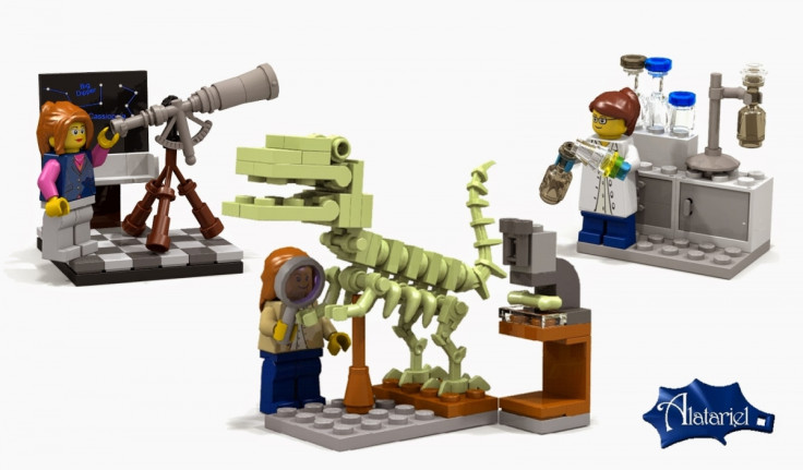 LEGO is to release a series of minifigures featuring female scientists