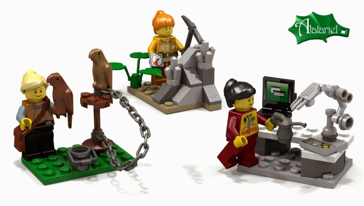 Dr Ellen Kooijman's other concepts for LEGO female professions