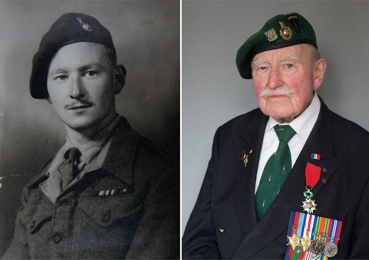 D-Day veterans then and now