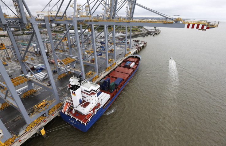 Shipping container London Gateway