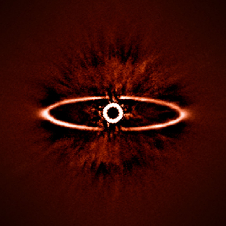 SPHERE images the dust ring around the star HR 4796A