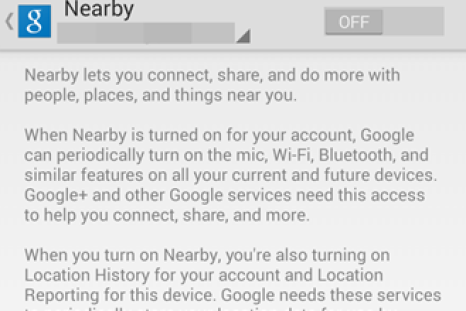 Upcoming Google Nearby Feature Lets Users Connect Automatically With Other Users