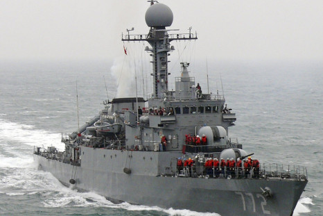 South Korean Navy corvette