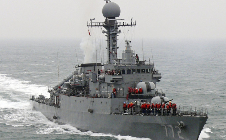 South Korean Navy corvette