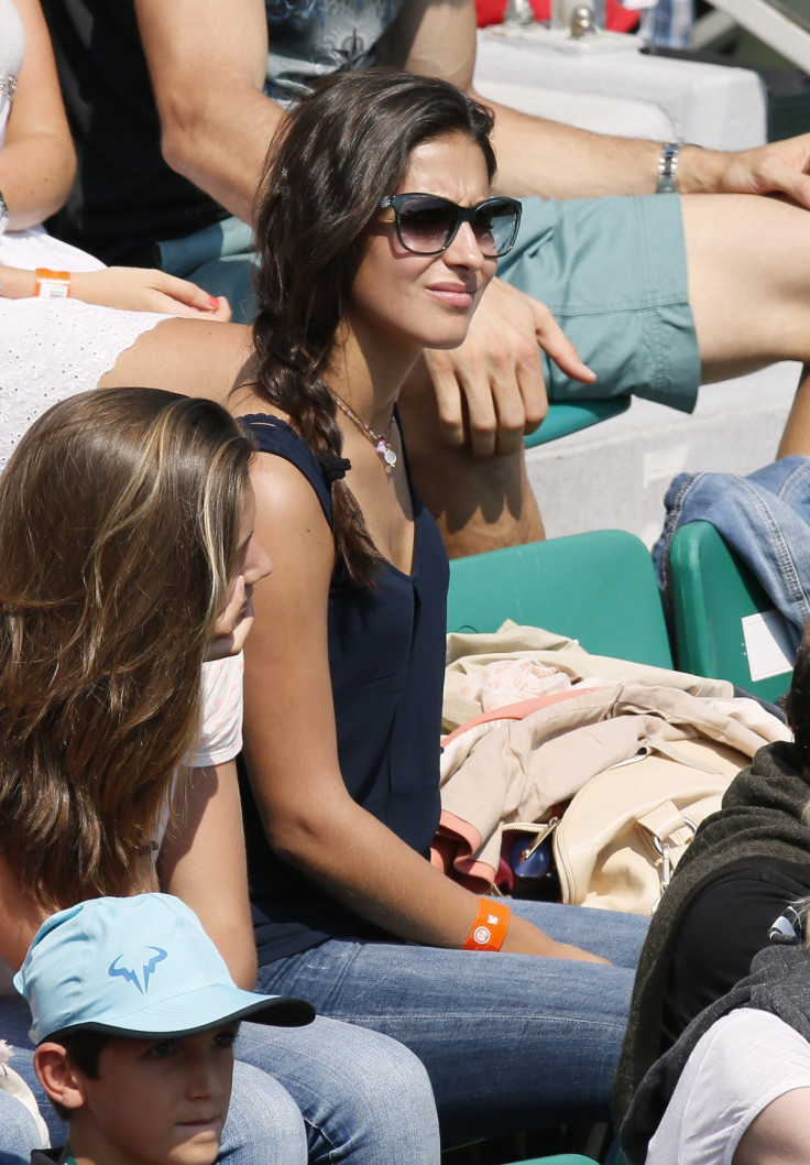Maria Francisca Perello attends a French tennis Open third round match of her boyfriend Rafael Nadal at the Roland Garros stadium in Paris in May.