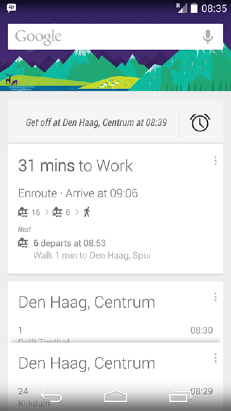 New Google Feature Wakes You Up Just In Time To disembark