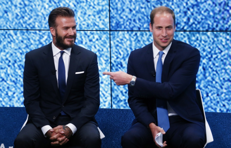 David Beckham, Prince William