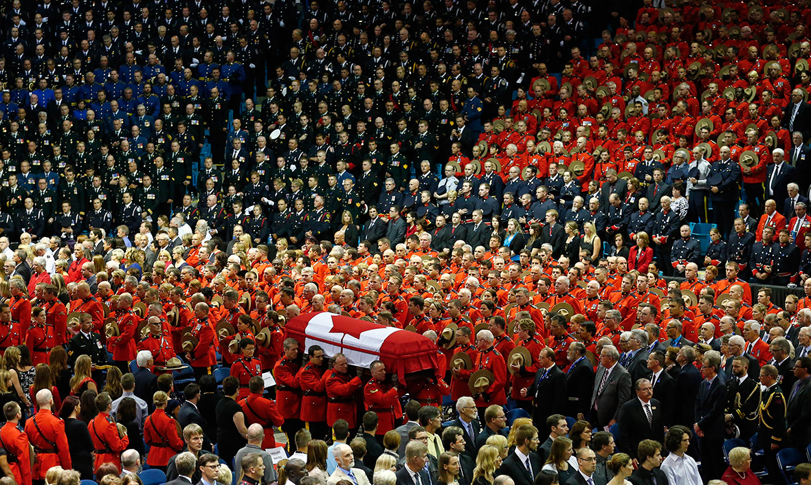 mountie funeral