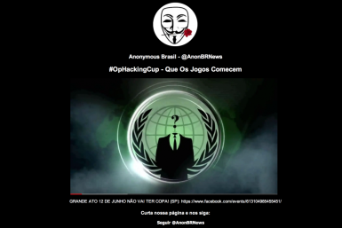 Anonymous OpHackingCup World Cup Hacking Campaign