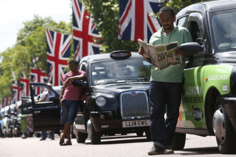 London Black Cab Protest Uber Regulation