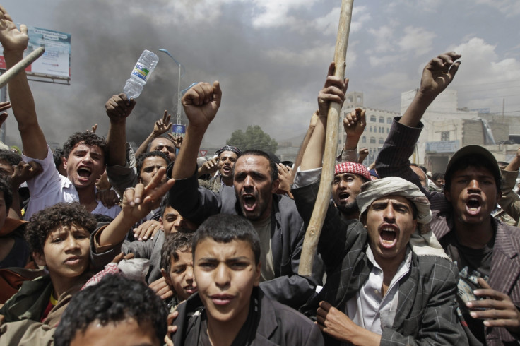 Yemen Sanaa protest