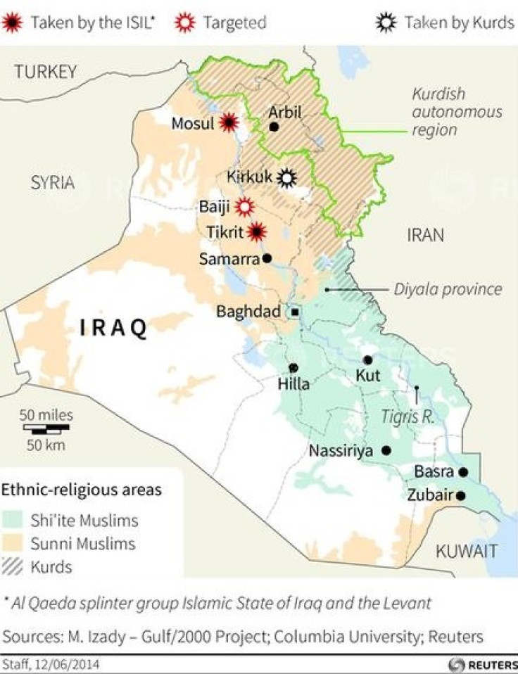 Iraq Crisis Map
