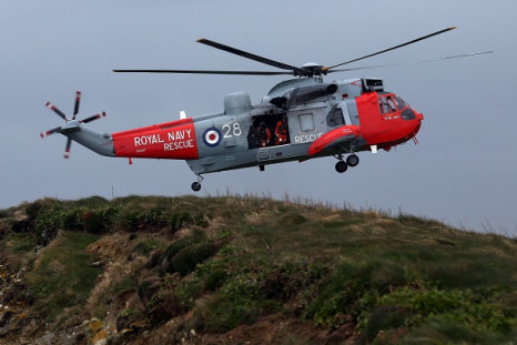 Royal Navy Rescue Helicopter