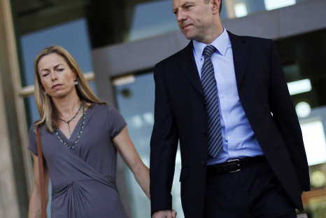Kate and Gerry McCann (right) outside court in Lisbon Goncalo Amaral won another adjournment in libel trial