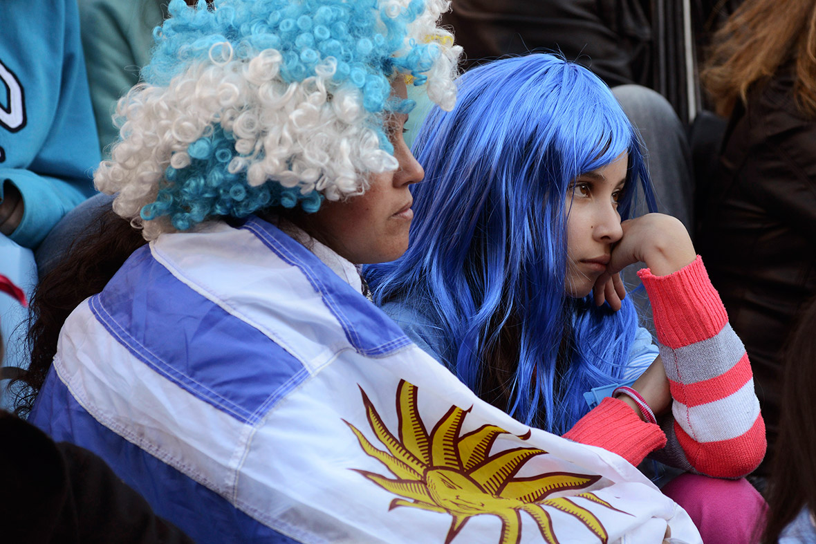 world cup fans uruguay