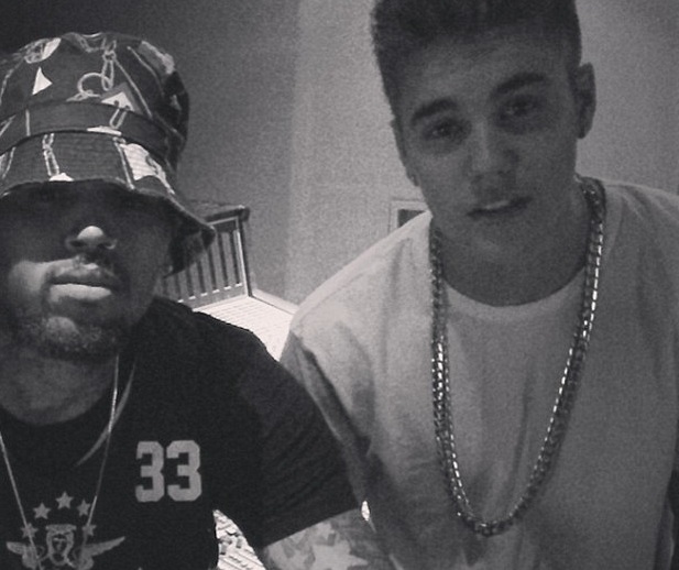 Chris Brown Celebrates Freedom by Making Sweet Music with Justin Bieber ...