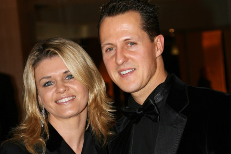 Michael Schumacher (right)