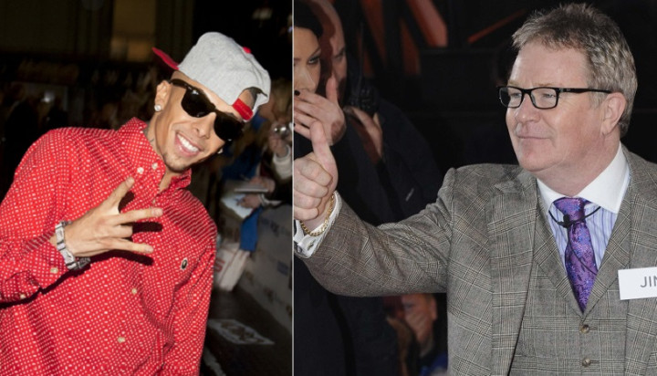 Dappy (left) was joined for court appearance by comedian Jim Davidson, after they met on Celebrity Big Brother Dappy (left) was joined for court appearance by comedian Jim Davidson, after they met on Celebrity Big Brother