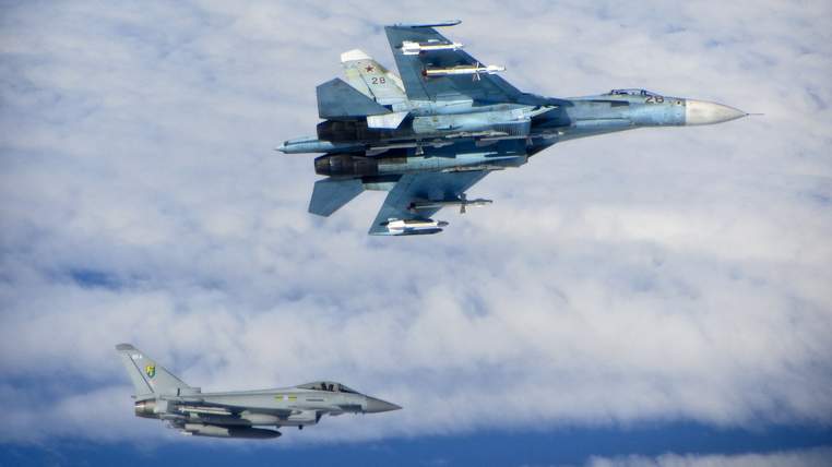 RAF Typhoons Scrambled To Intercept Russian Tupolev TU-95 'Bear ...