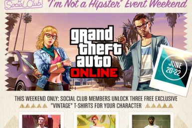 GTA 5 Online Hipster Update: How to Earn Quadruple Money and RP, and Unlock Vintage Shirts
