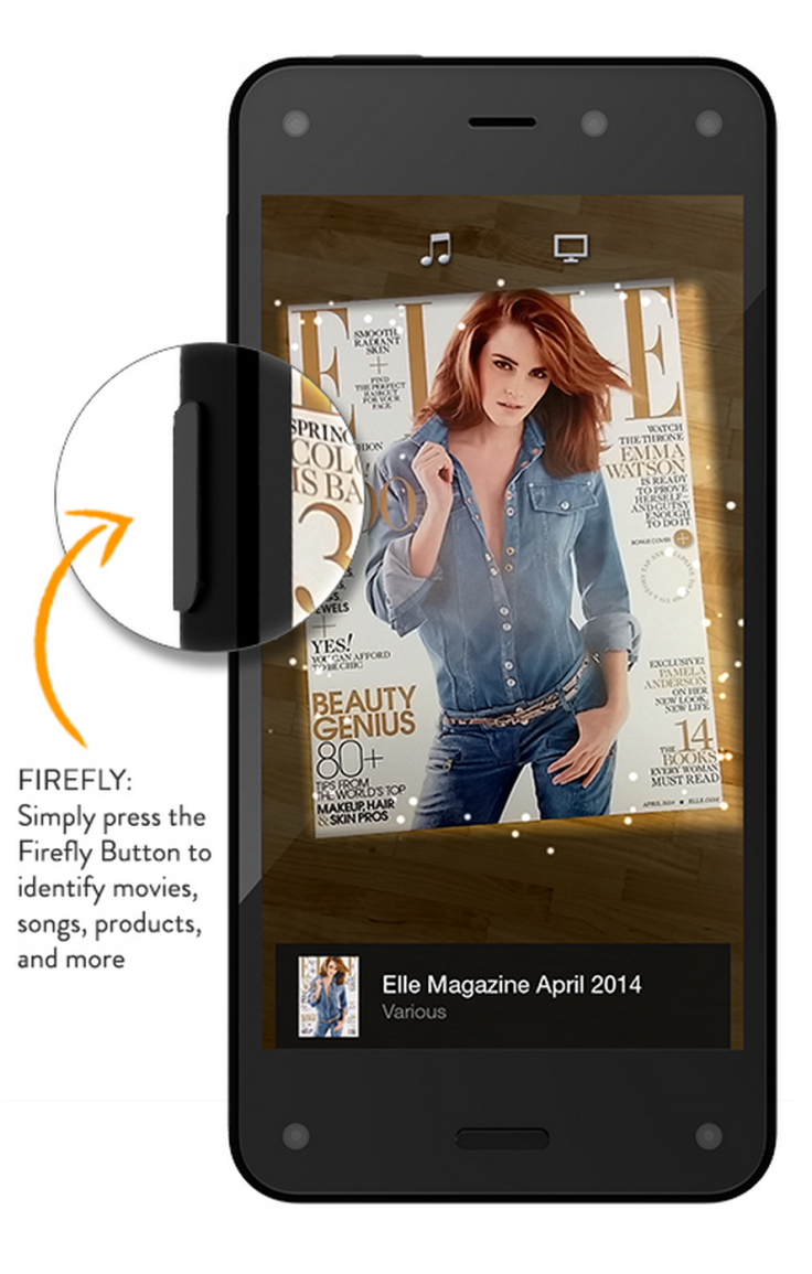 Amazon Fire Smartphone with Firefly Service