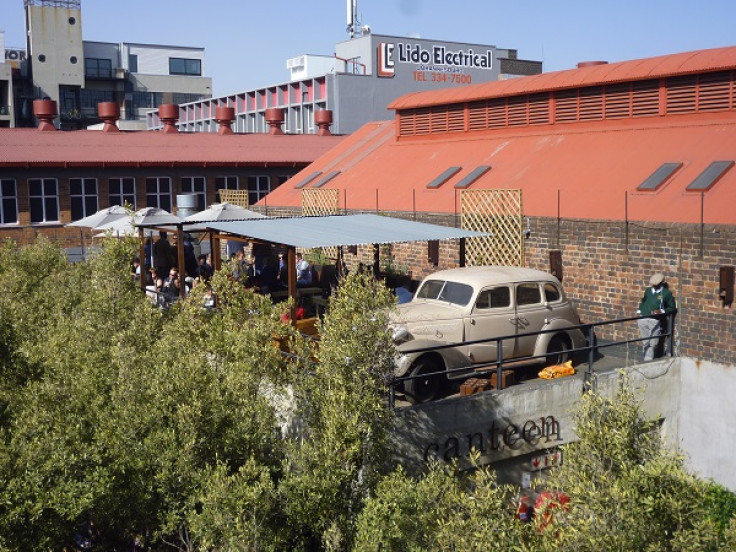 A cafe nestled in Joberg's trendy downtown area