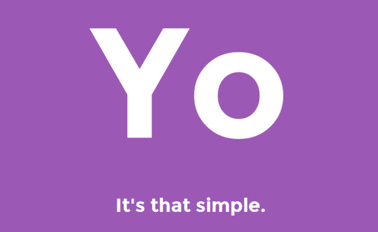 Yo - a new app that is really simple