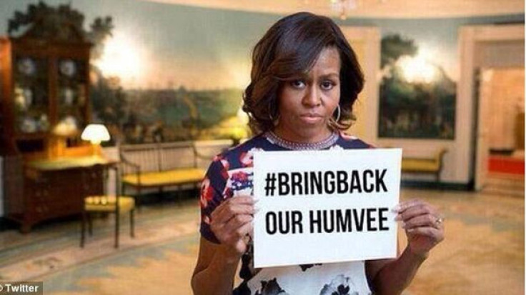 ISIS photoshopped Michelle Obama's 'Bring Back our Girls' placard