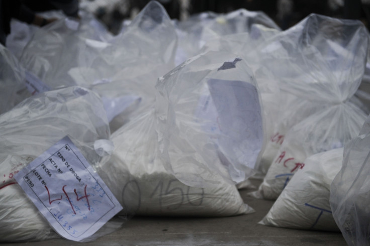 Cocaine seized in Lima, Peru. (Getty)