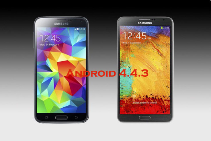 Galaxy Note 3 and Galaxy S5