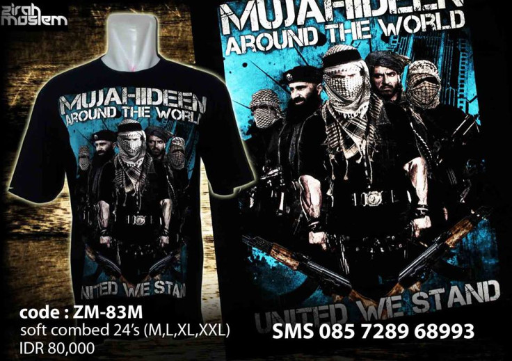 Zirah Moslem jihadist t-shirt, yours for $13 (Facebook)