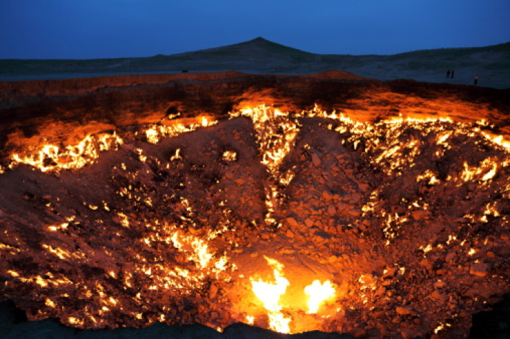Derweze crater Turkmenistan