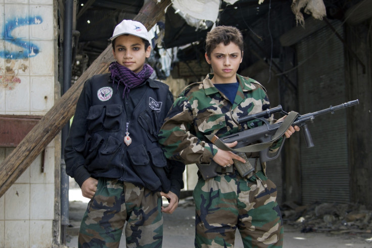 Syria child soldiers