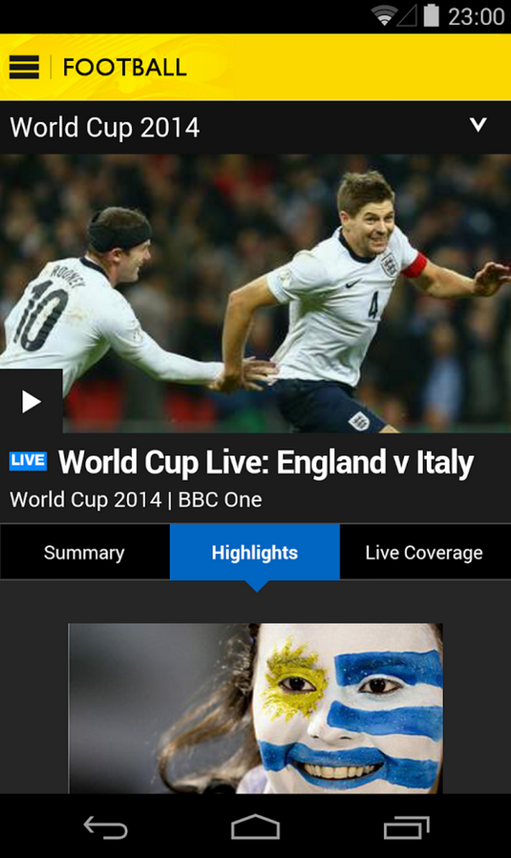 BBC Sport App - Wimbledon Live Coverage