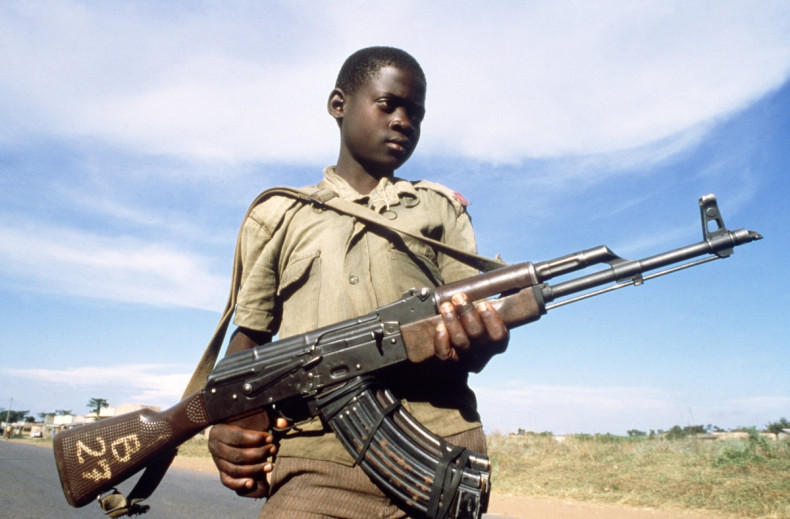Uganda child soldier