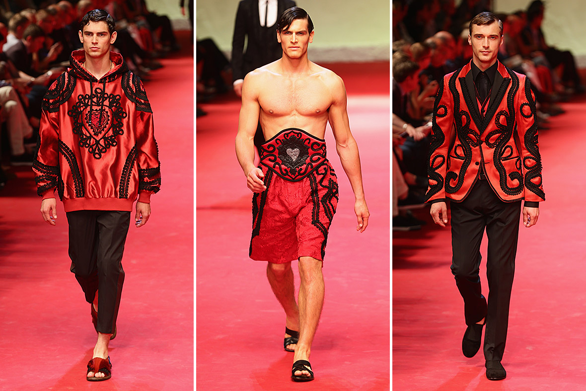 milan mens fashion week Dolce and Gabbana