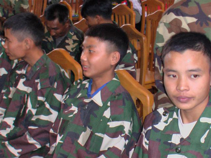 Myanmar child soldiers