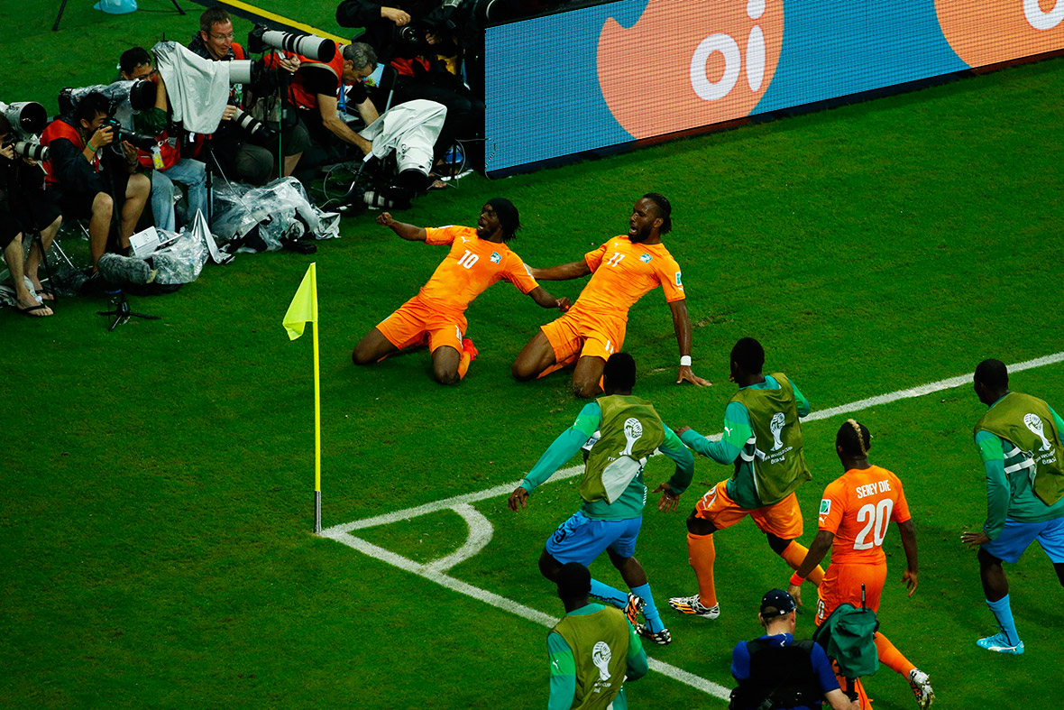 world cup goal celebration drogba