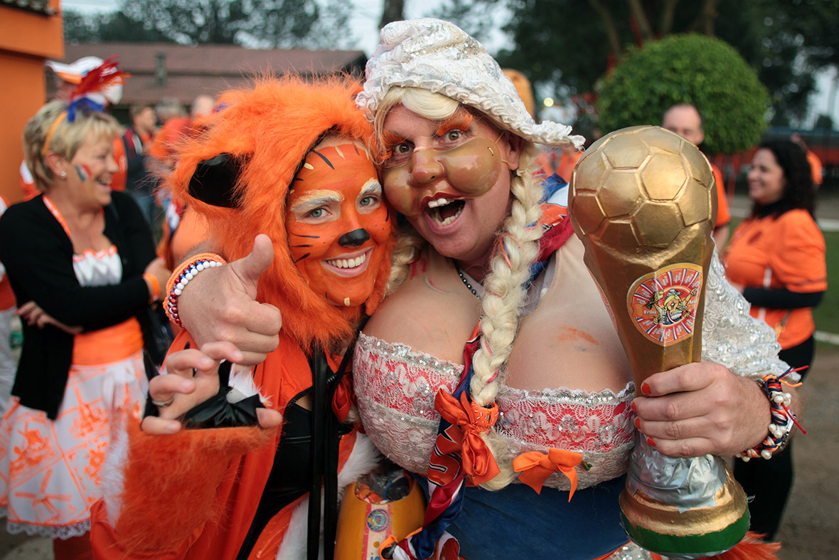 world cup fans netherlands