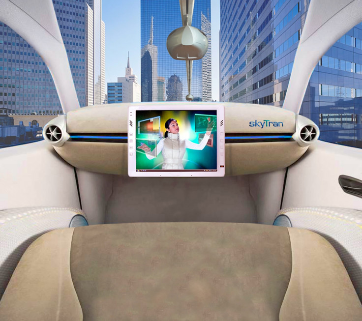 What the inside of a skyTran hover car would look like