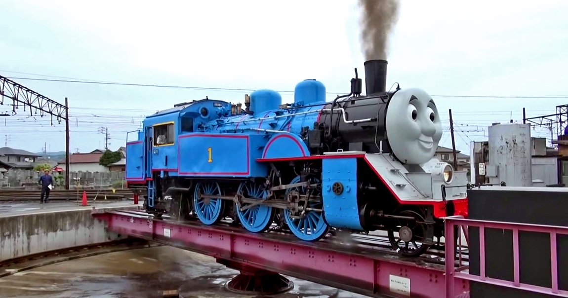 Japan LifeSized Thomas The Tank Engine Steam Train to Run This Summer