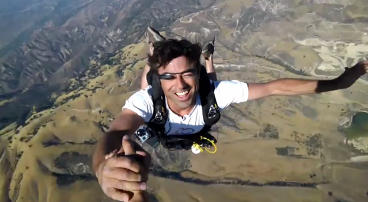 Google Glass Skydiving Demo Google I/O 2012