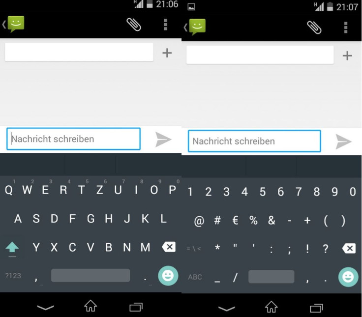 Android L Keyboard